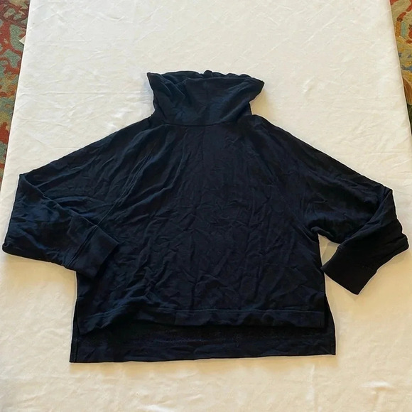 Old Navy Cozy Knit Cowl Neck‎ Lounge Top long sleeve shirt small EUC - Picture 1 of 3